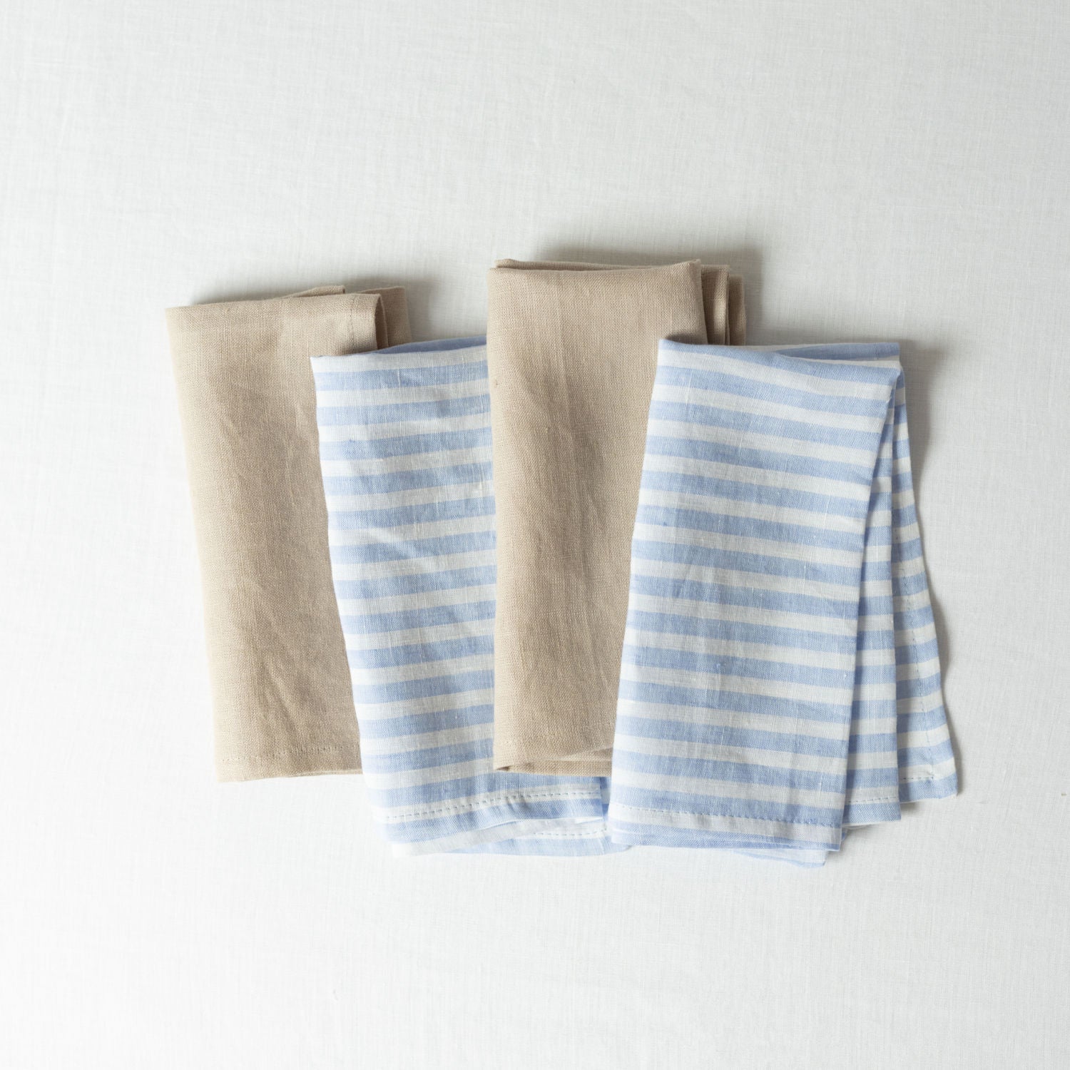 Blue Stripes Napkins (Set of 2)