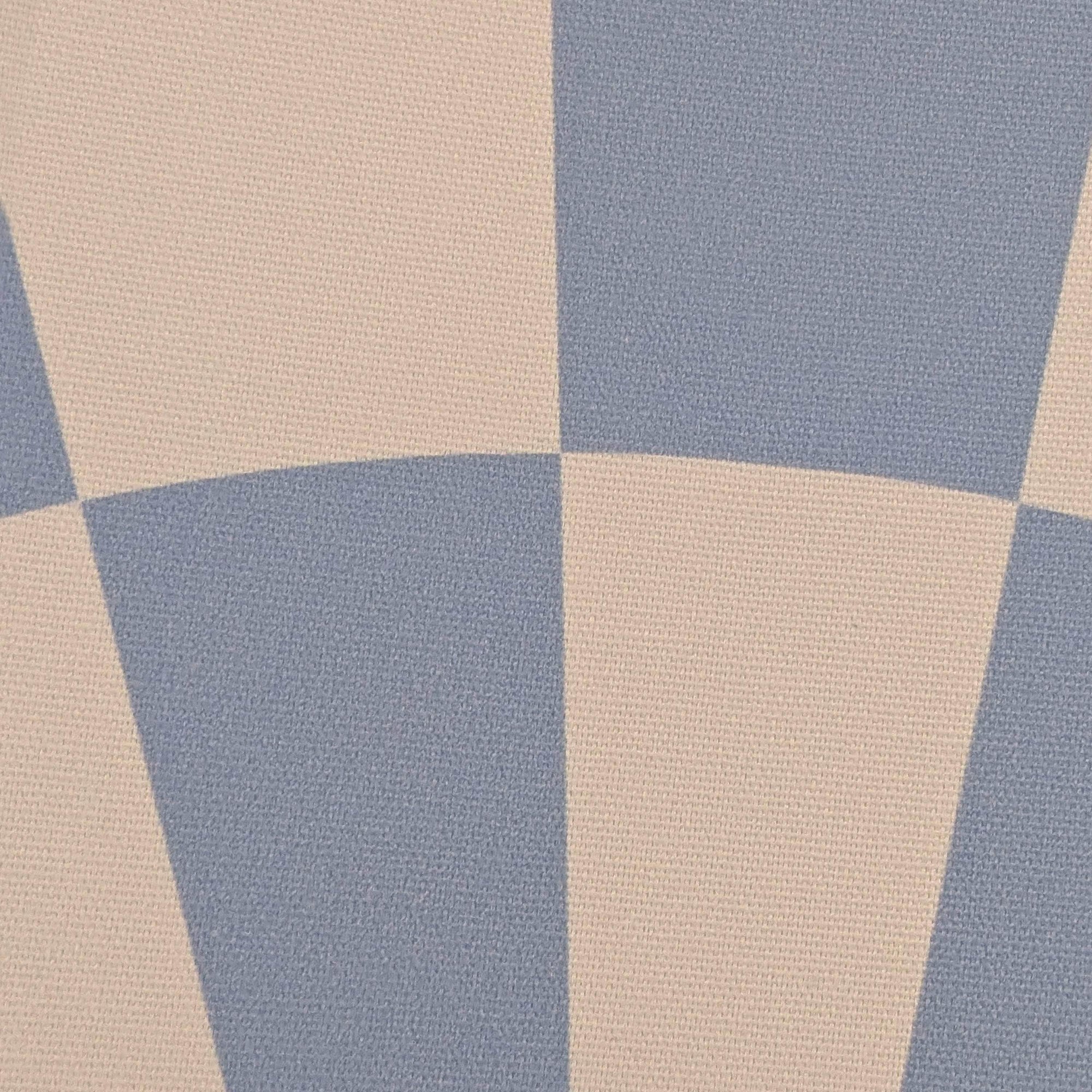 Damson Blue Checkered Cone Shade