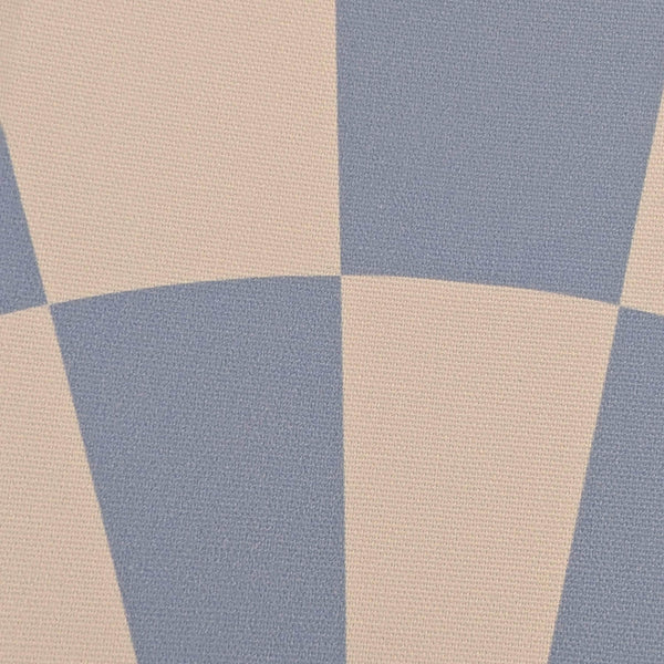 Damson Blue Checkered Cone Shade