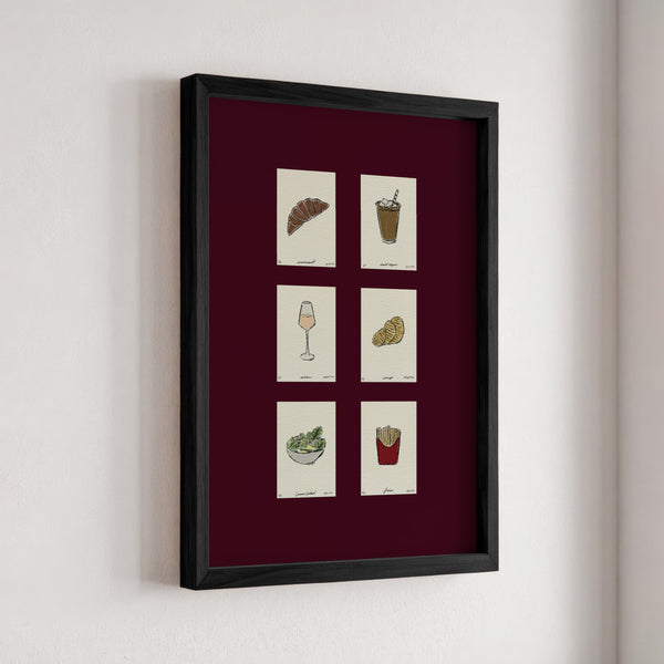 Signature Snacks Set Print