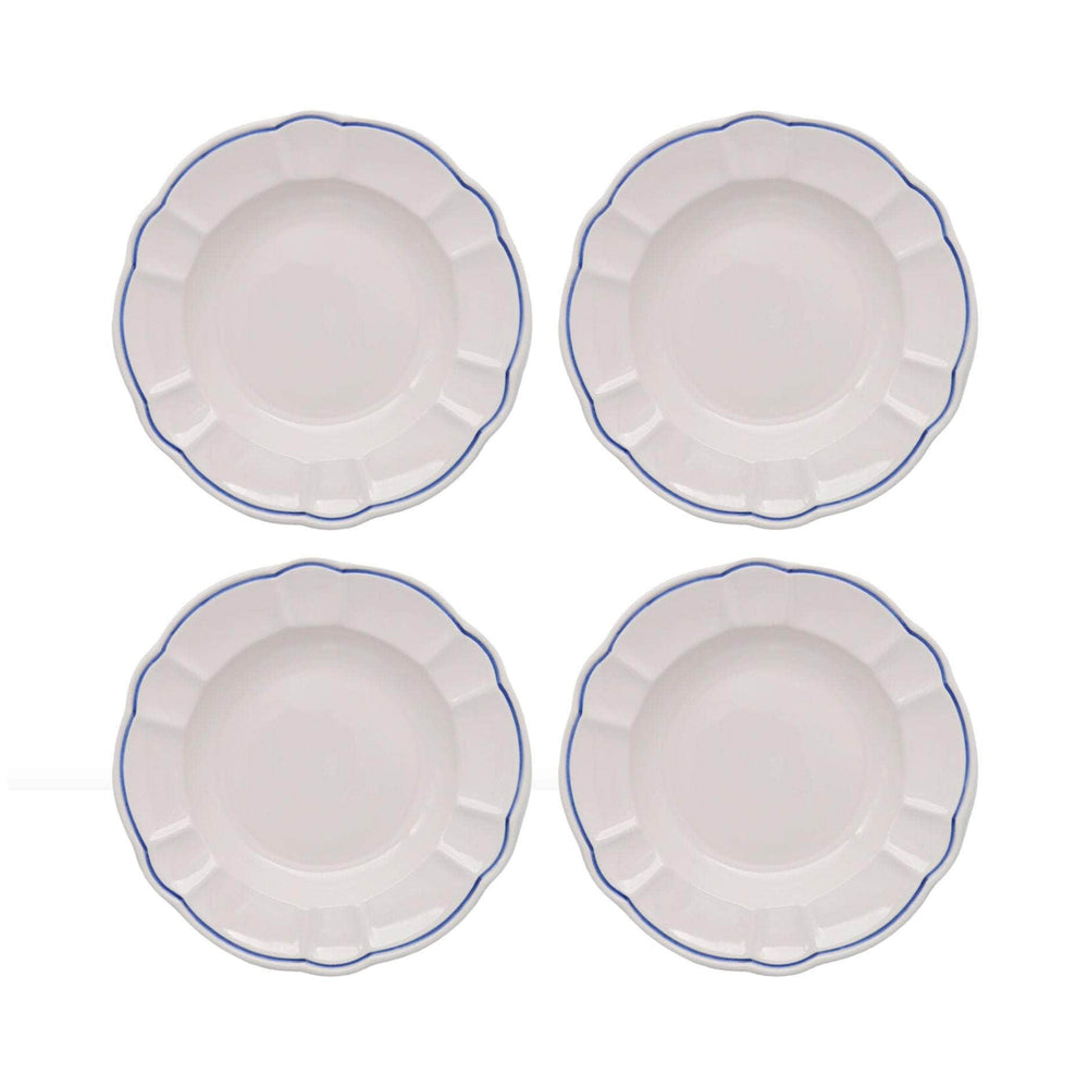 Romilly Pasta Dish, Blue, Set Of 4