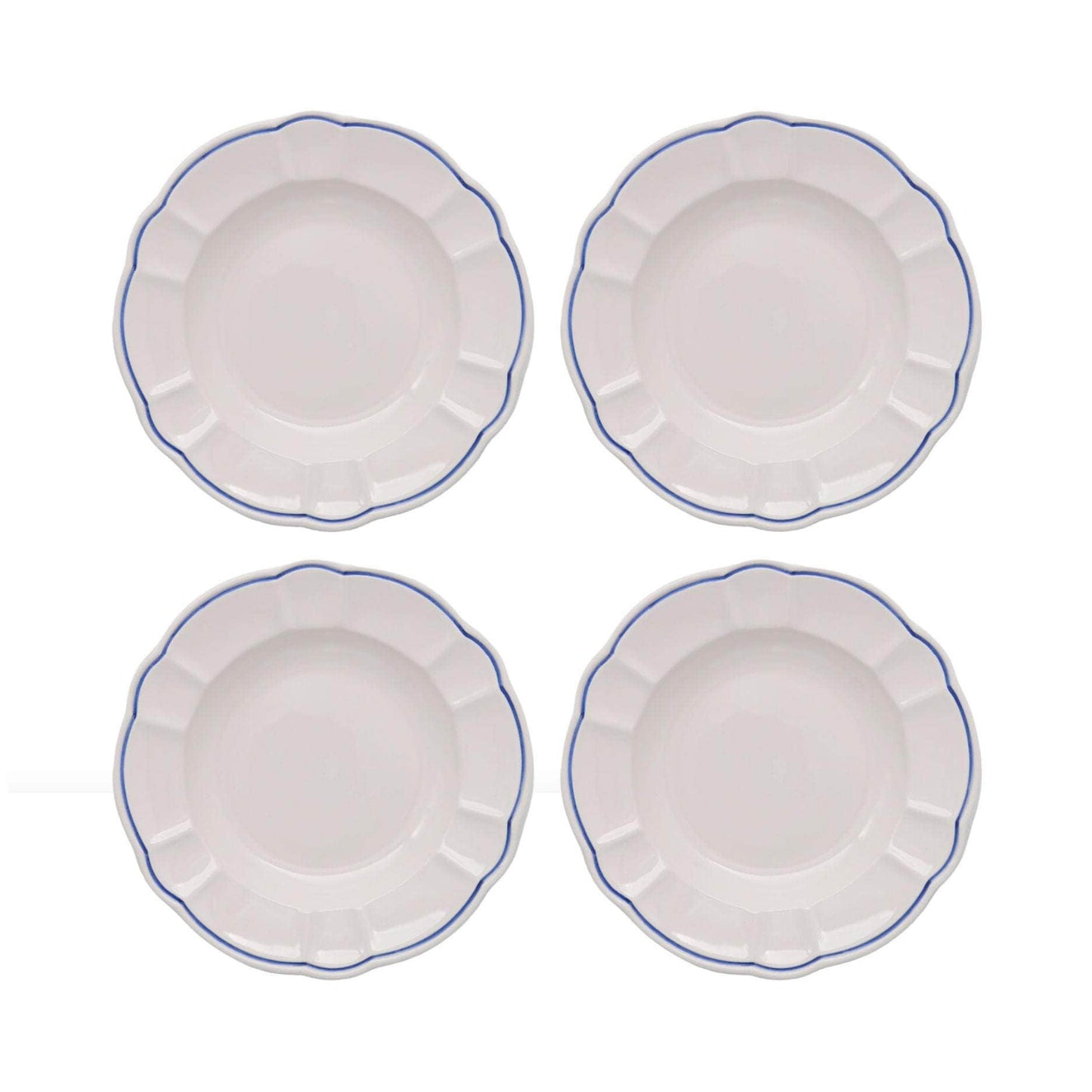 Romilly Pasta Dish, Blue, Set Of 4