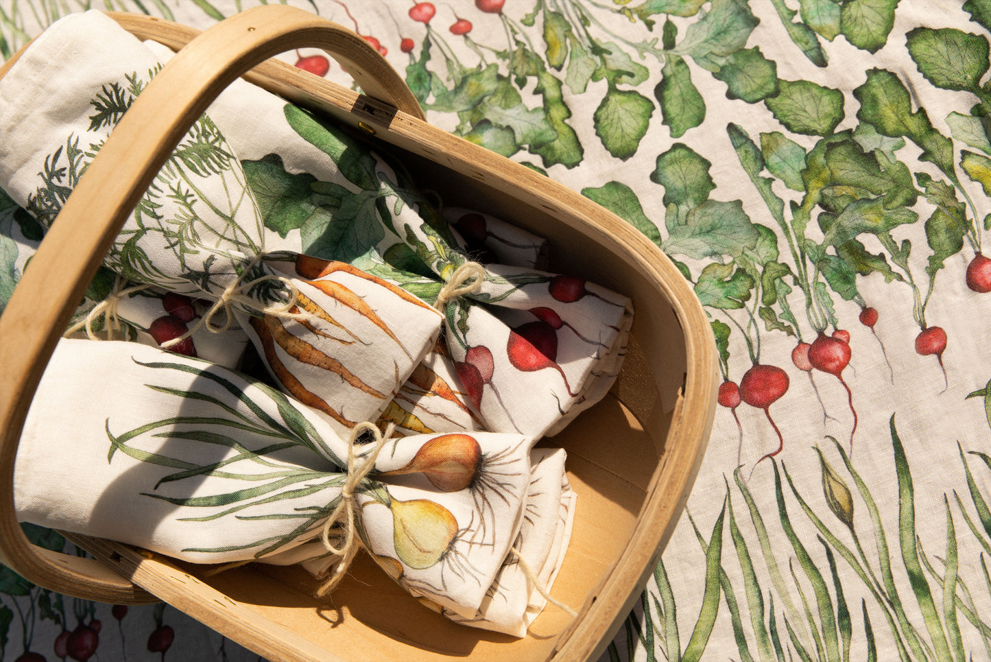 Carrots Linen Napkin