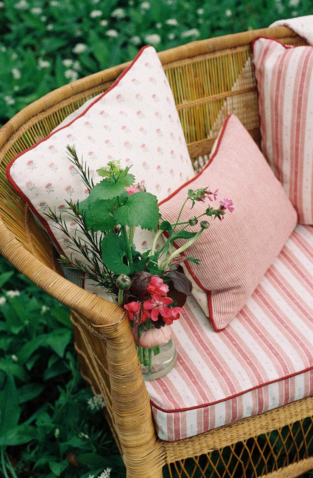 Salzburg Stripe - Red & Pink