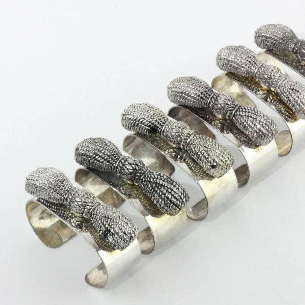 Bow Napkin Rings - Set Of Six