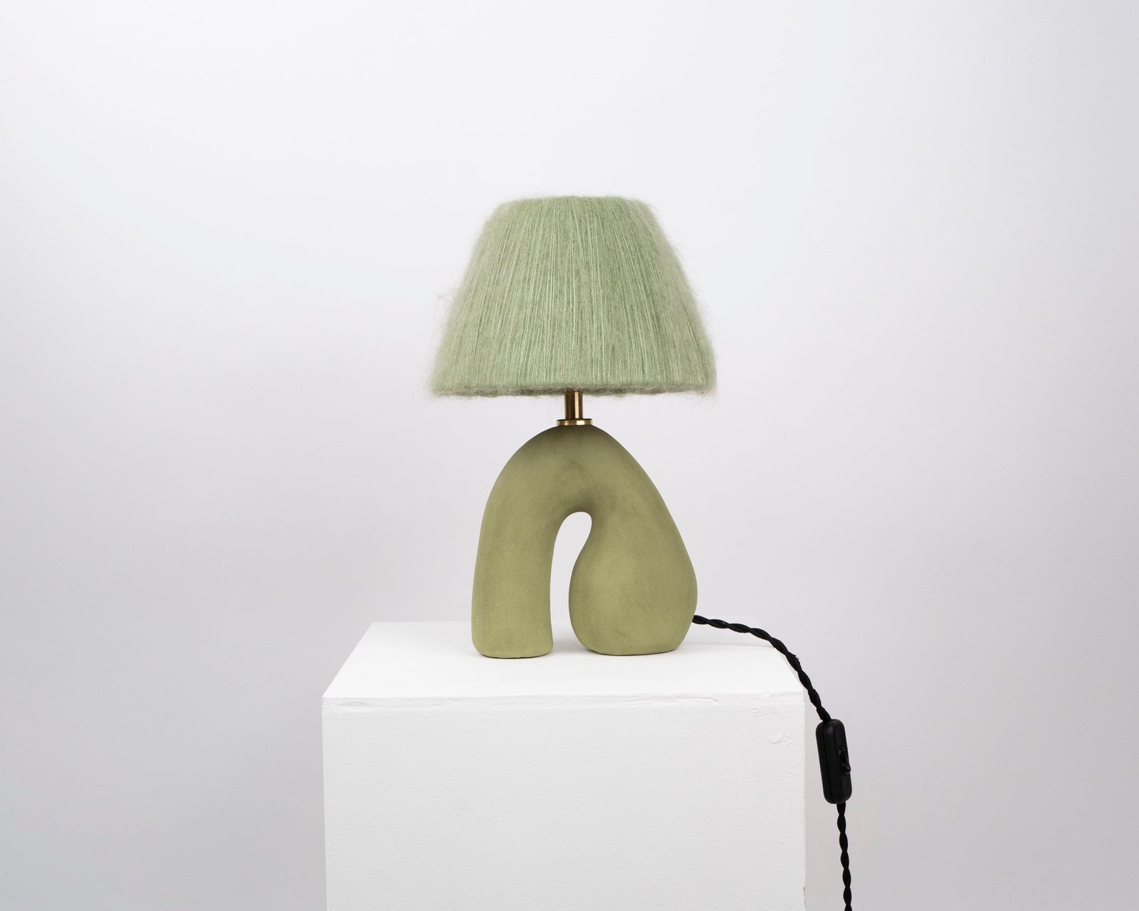 'Opposée' Table Lamp - Cactus Green