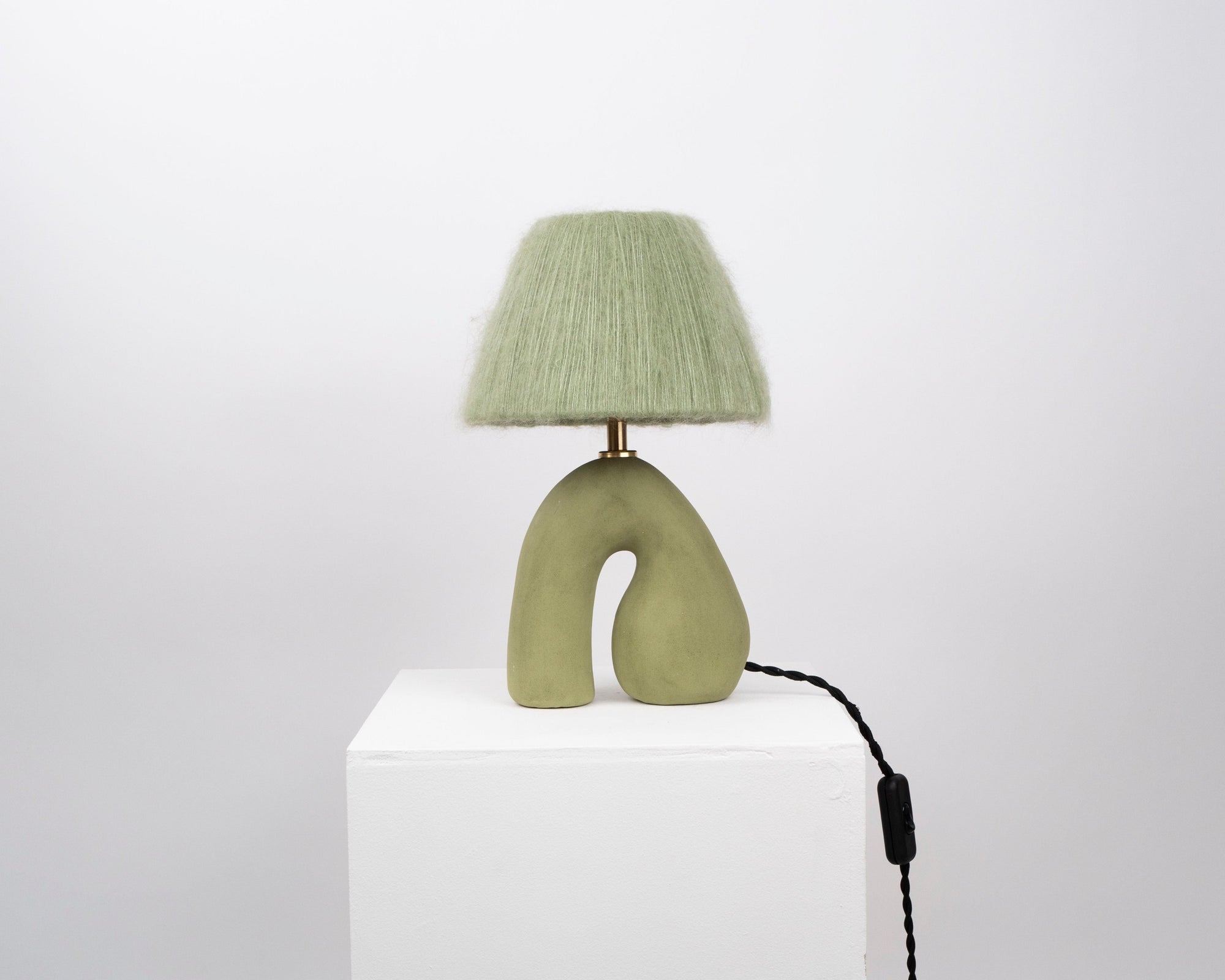 'Opposée' Table Lamp - Cactus Green