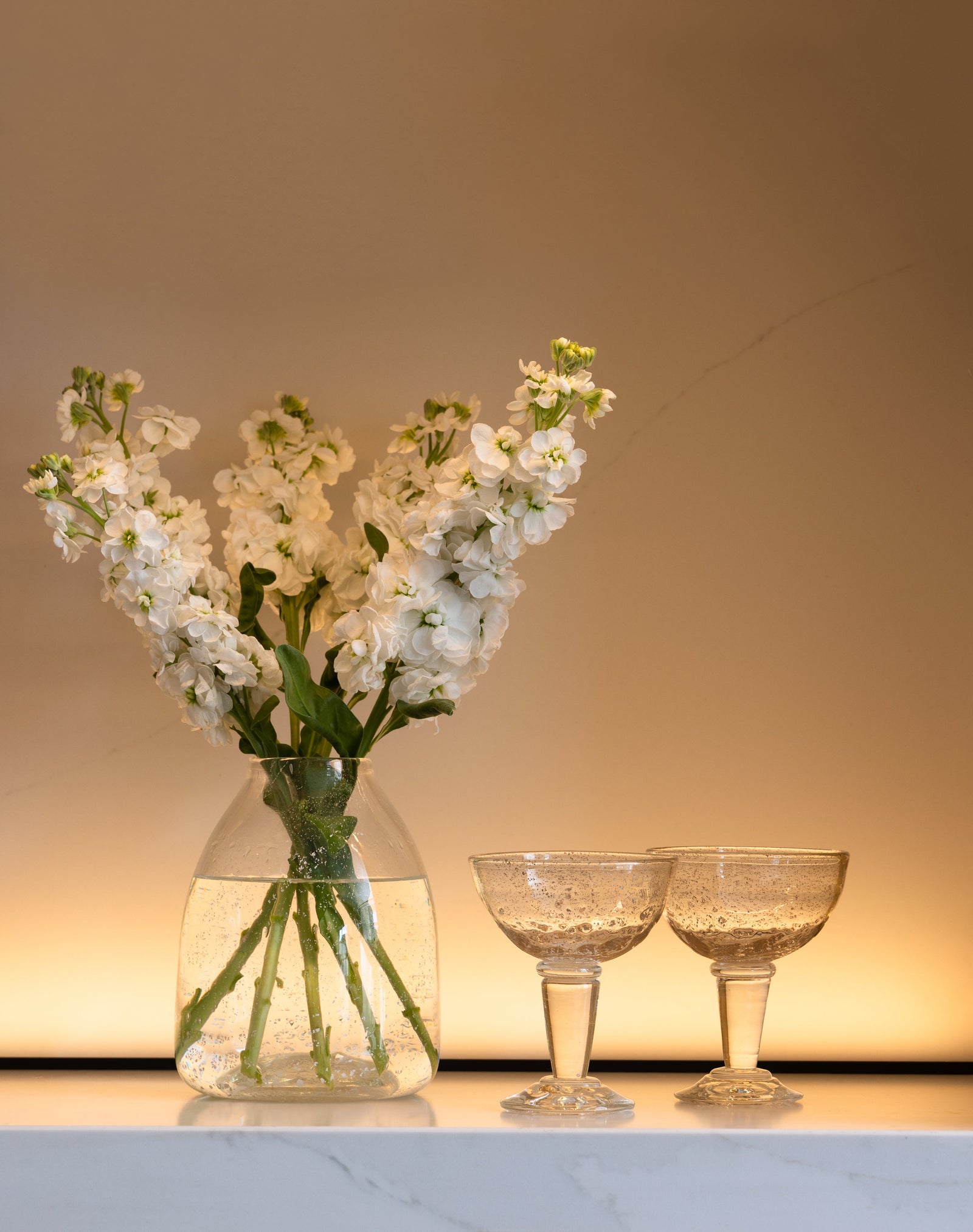 FLECK Champagne Coupes - Gold