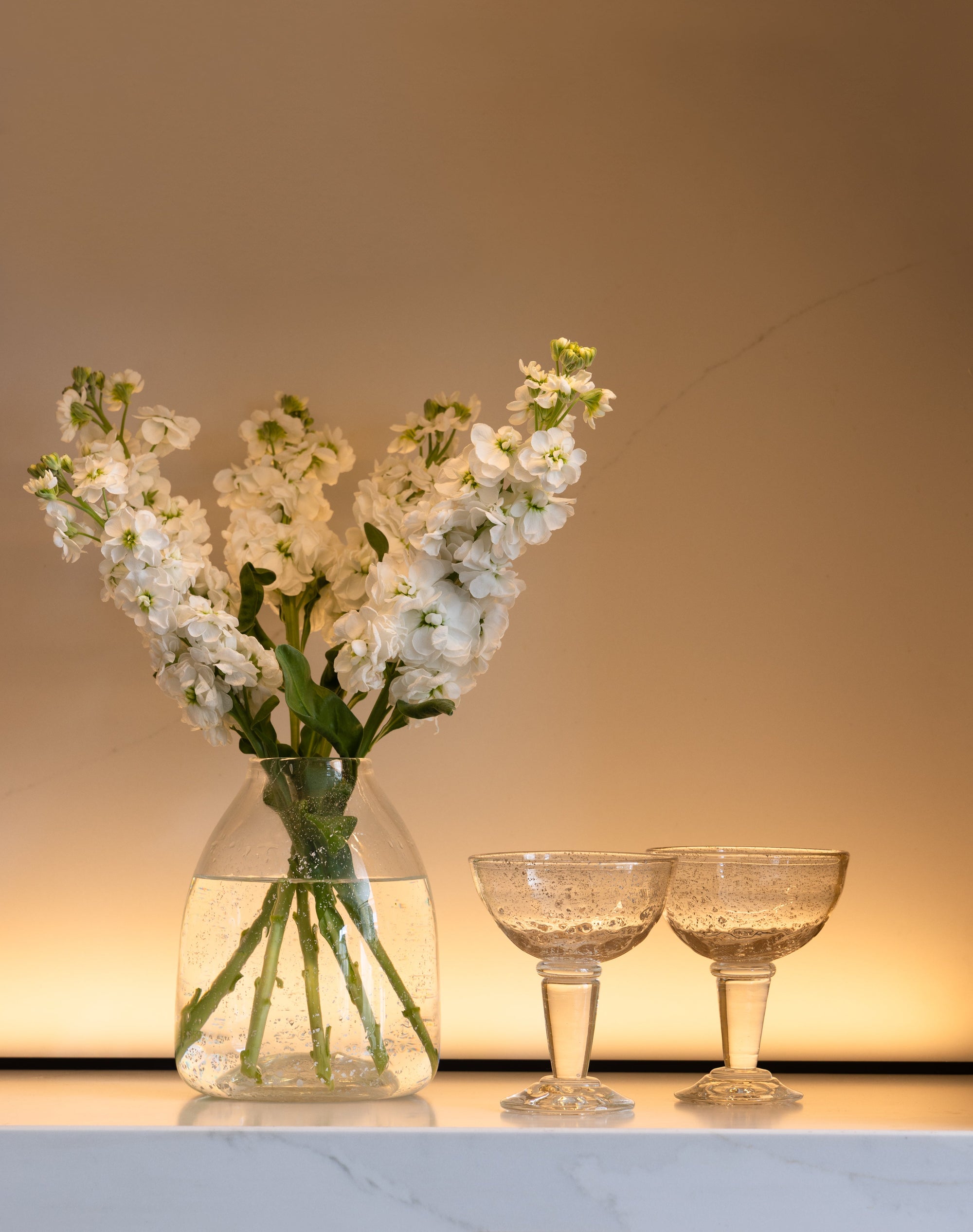 FLECK Champagne Coupes - Gold