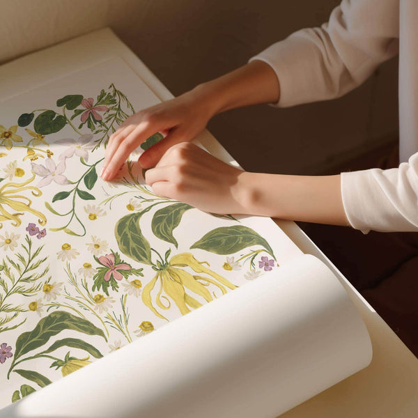 Botanical Whisper Art Print-