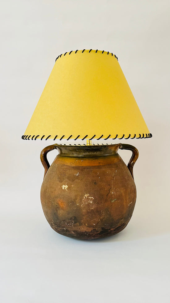 Studio Pottery Lamp