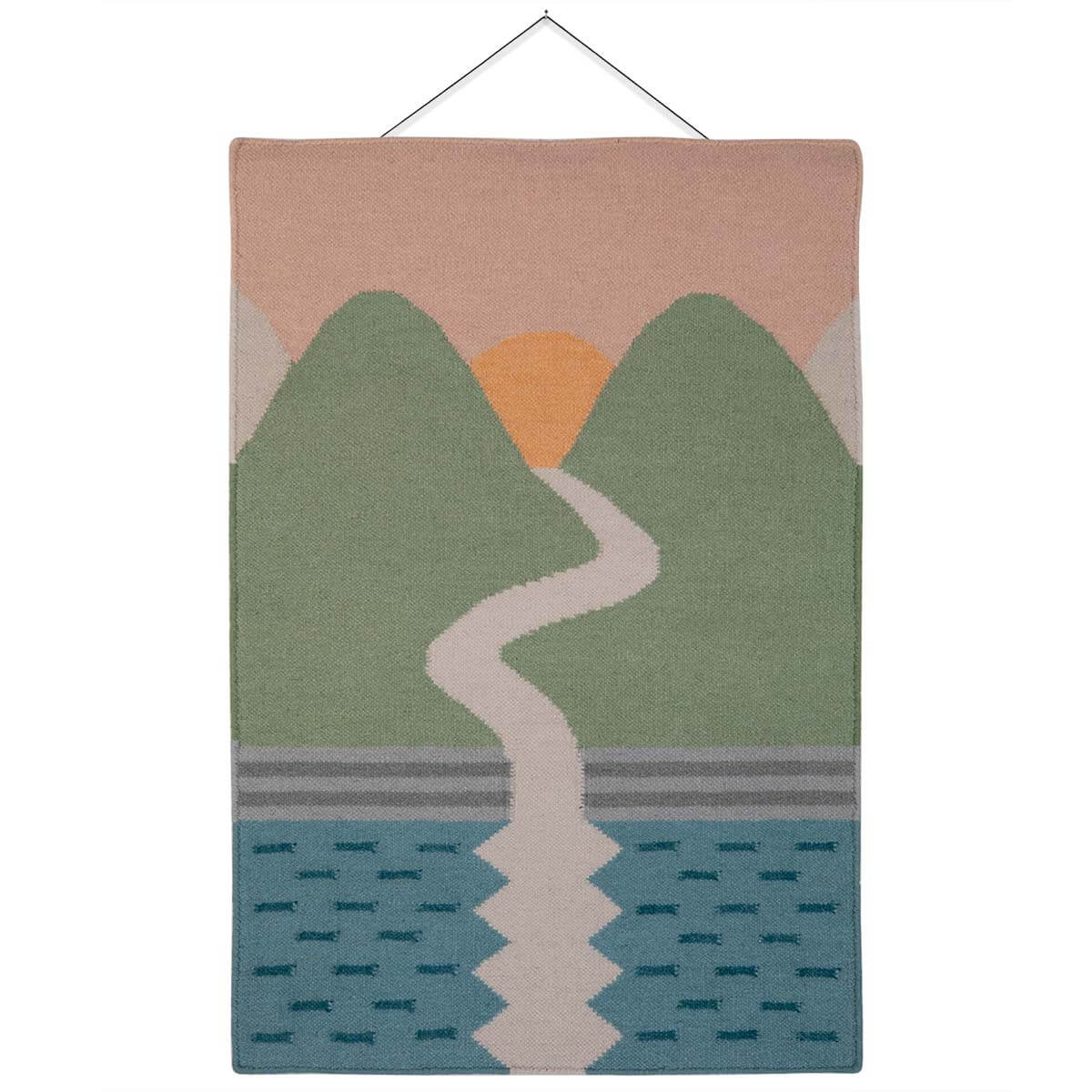 River Journey Woven Wall Hanging