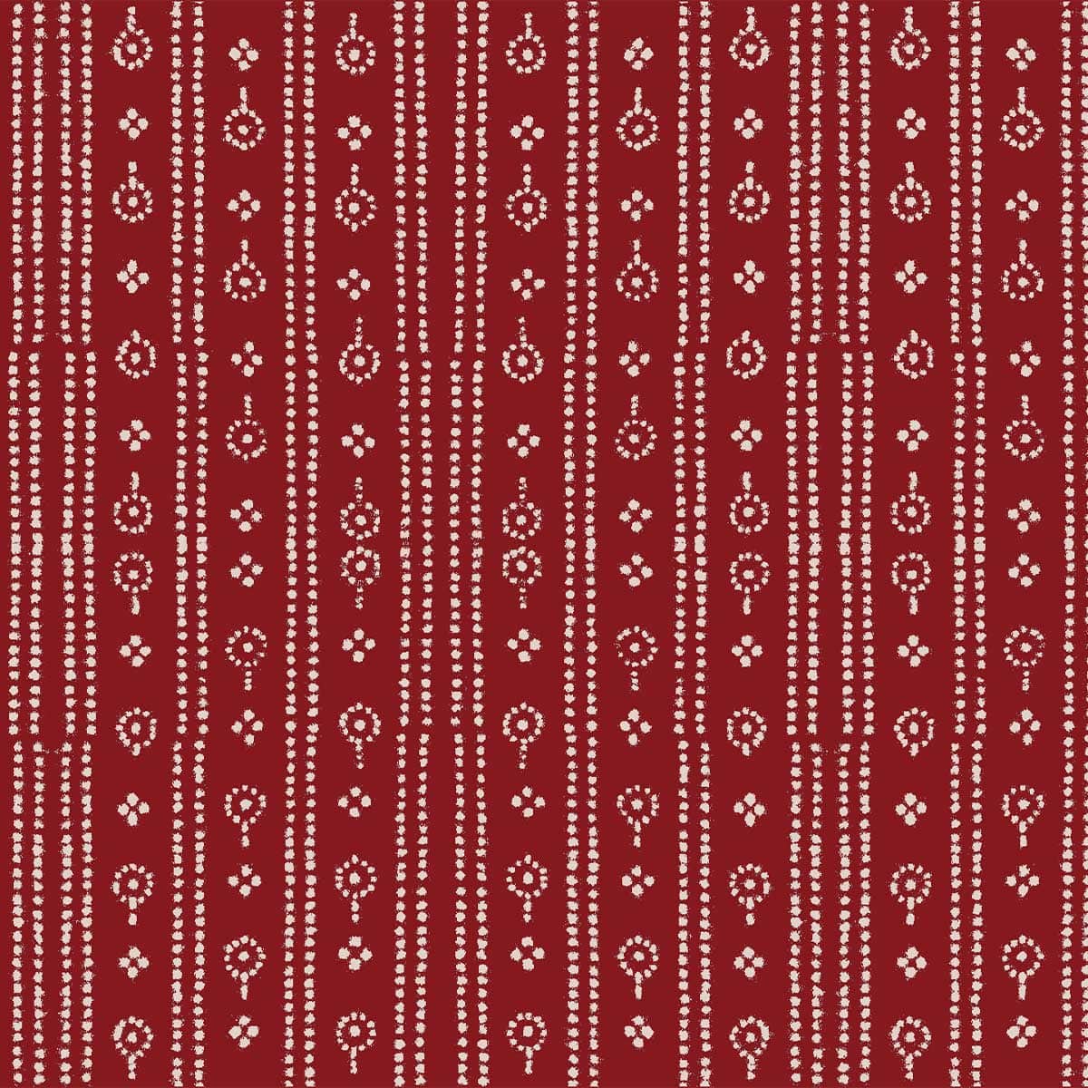 Birdlip Fabric (Crimson)