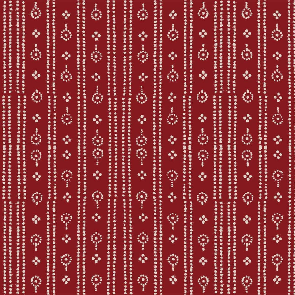 Birdlip Fabric (Crimson)