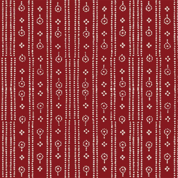 Birdlip Fabric (Crimson)