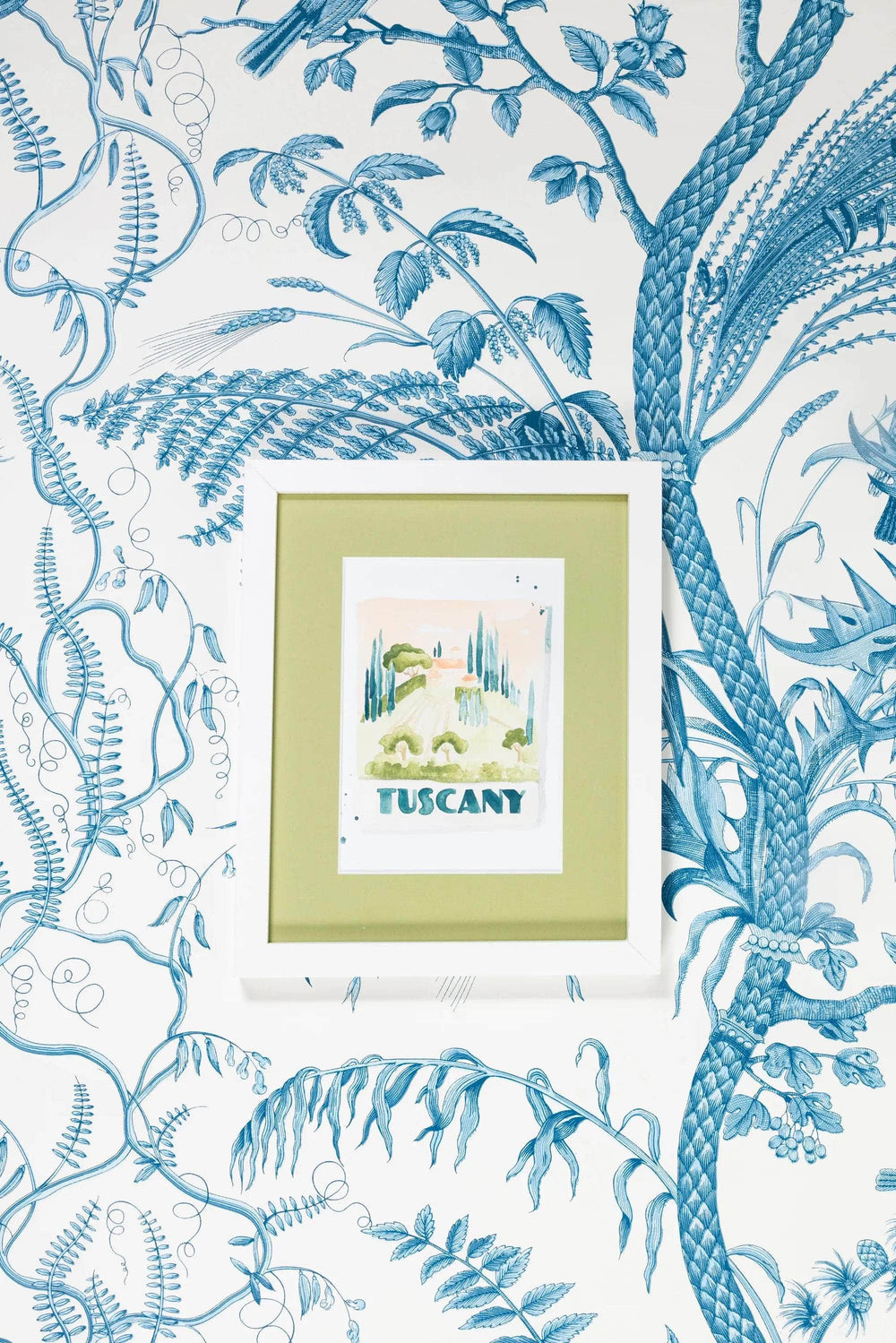 Tuscany Matchbook Print