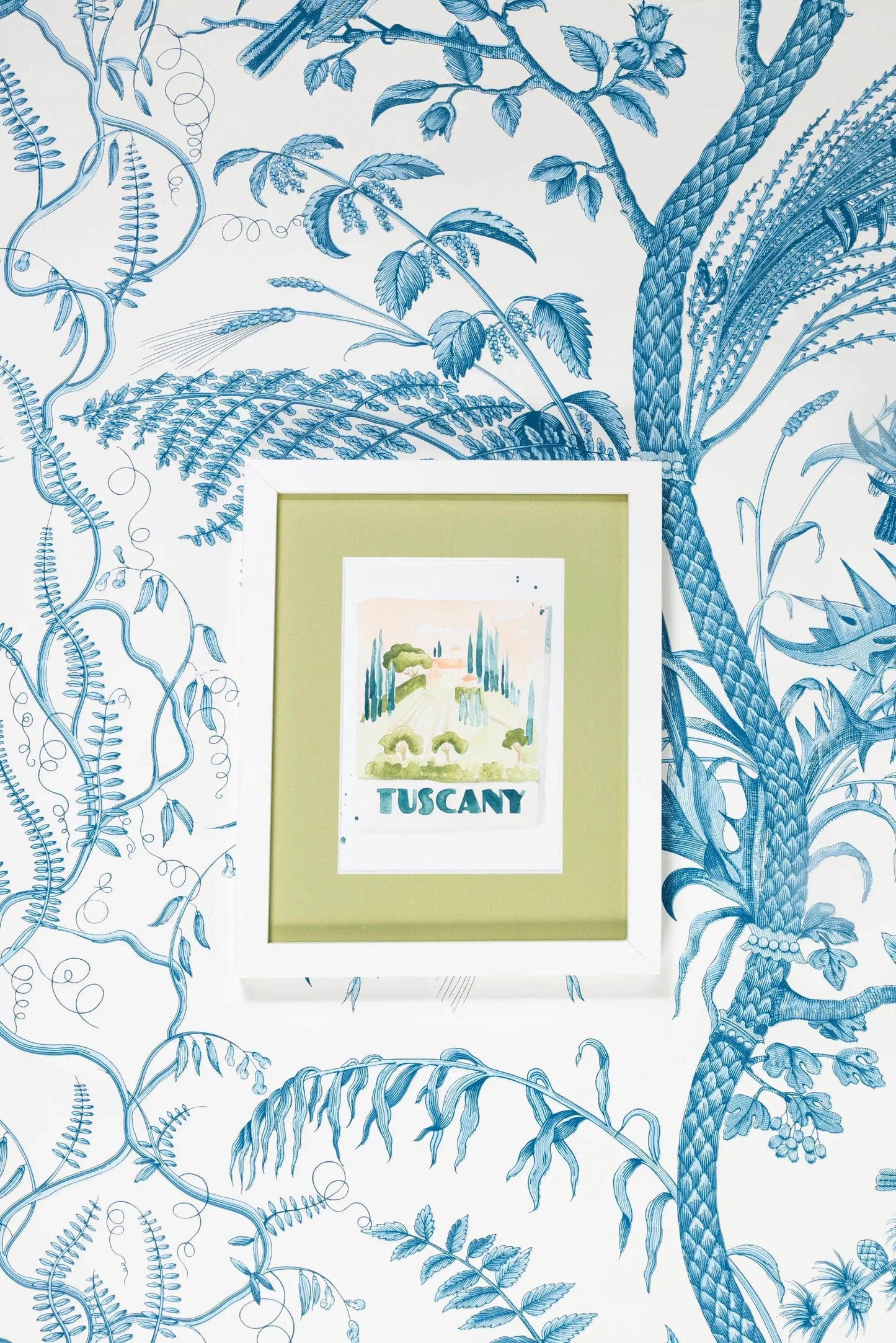 Tuscany Matchbook Print