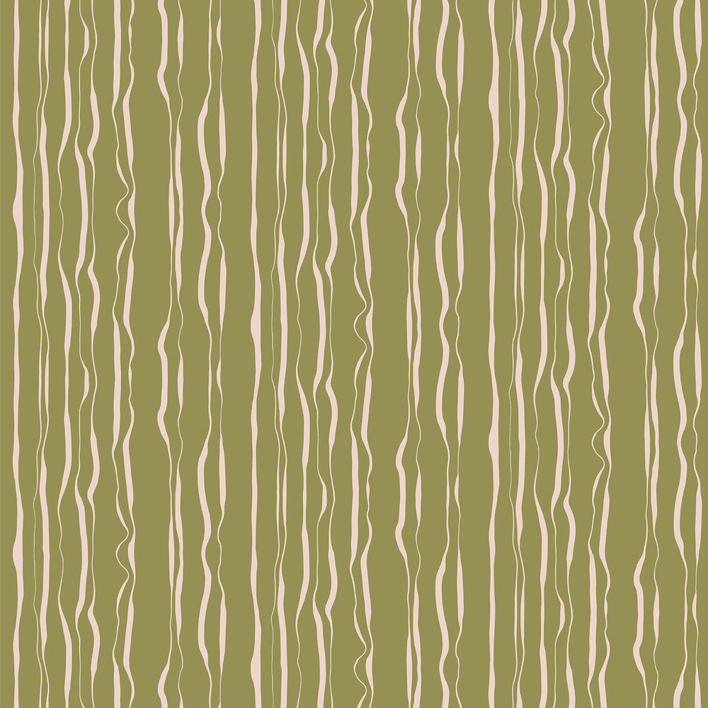 Indian Ink Wallpaper - Moss