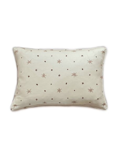 Ensueño Taupe Linen Cotton Cushion
