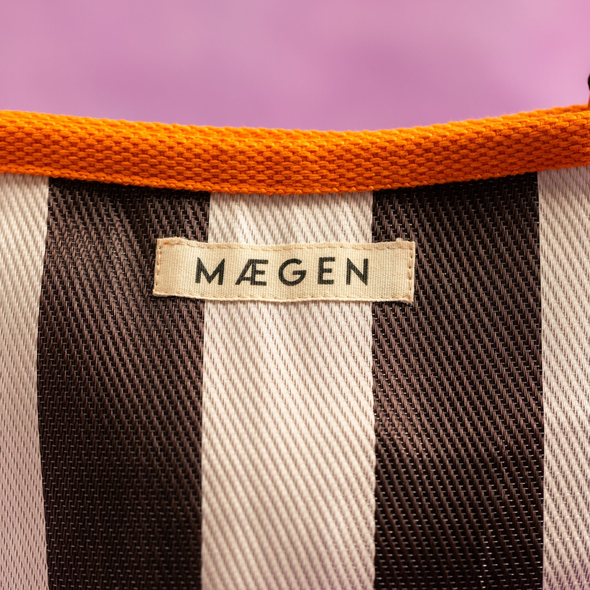 Pouch | Orange/ White/ Aubergine