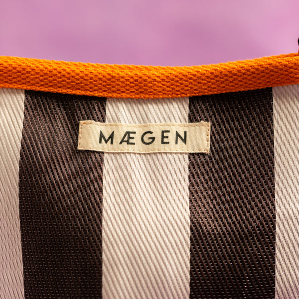 Pouch | Orange/ White/ Aubergine