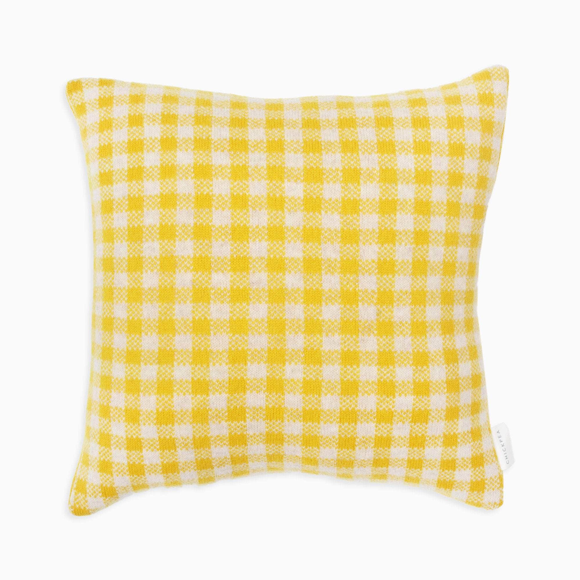 Piccalilli Gingham Cushion