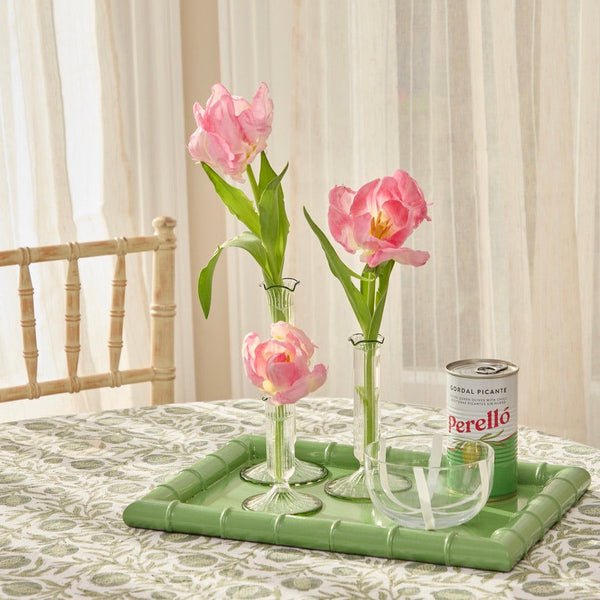 Fluted Single Stem Bud Vases (set of 3)