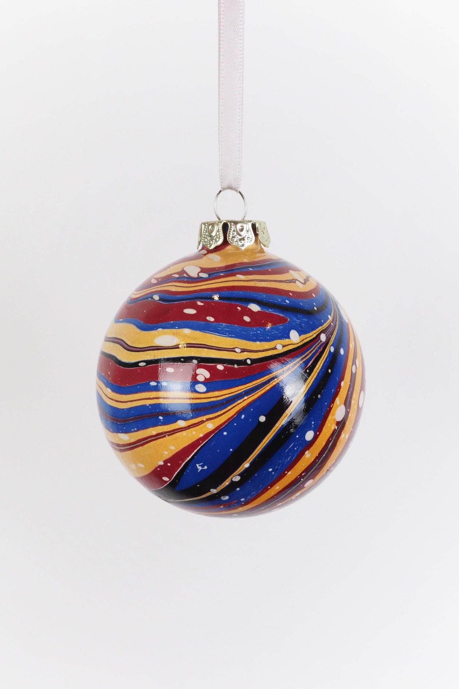 Large Kilim Marbled Bauble