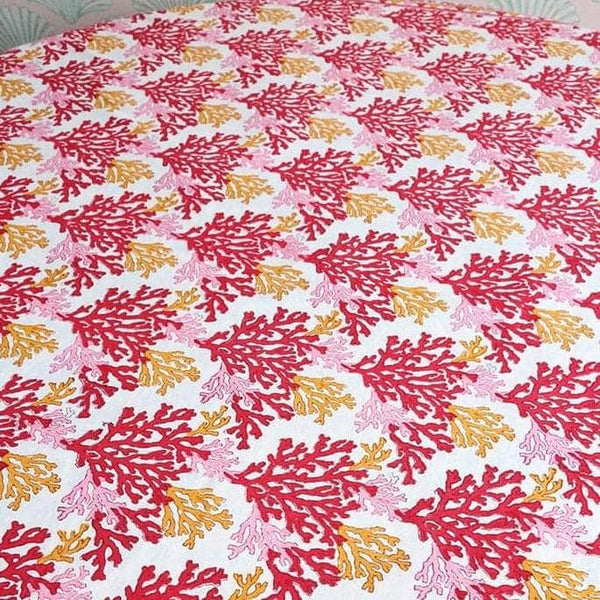Rose Coral Tablecloth
