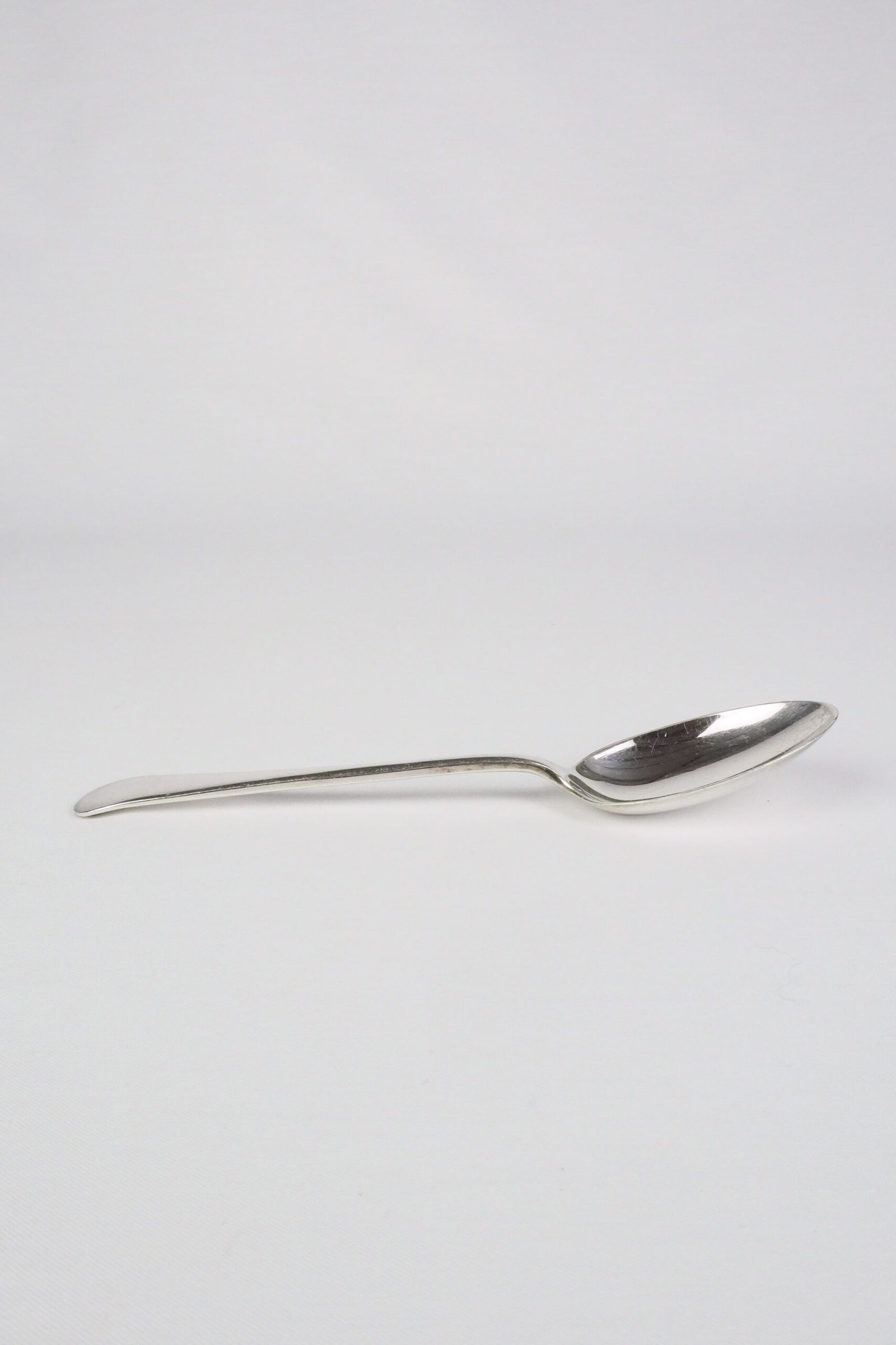 Antique Silver Plate Serving Spoon