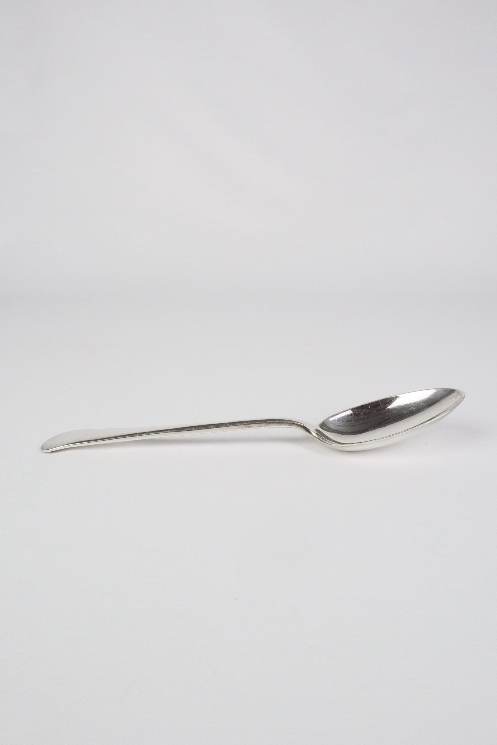 Antique Silver Plate Serving Spoon