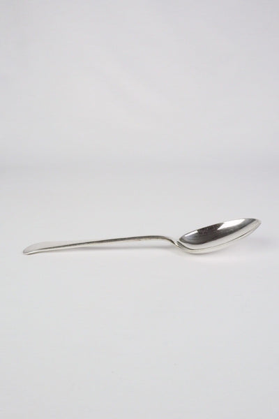 Antique Silver Plate Serving Spoon