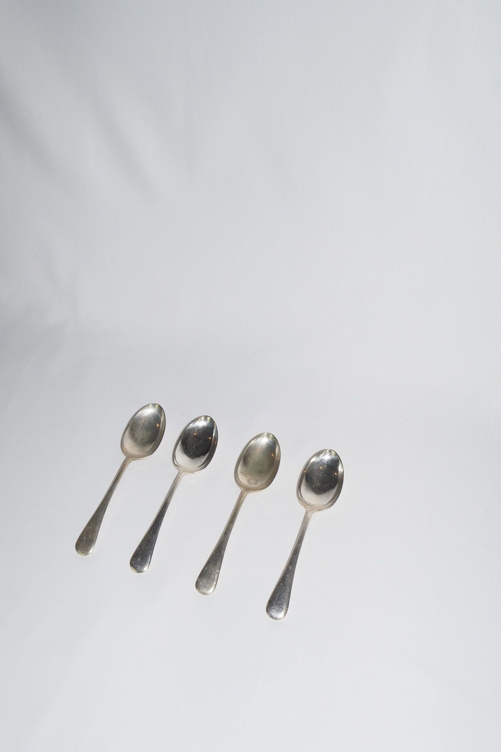4 Vintage Silver Plate Spoons