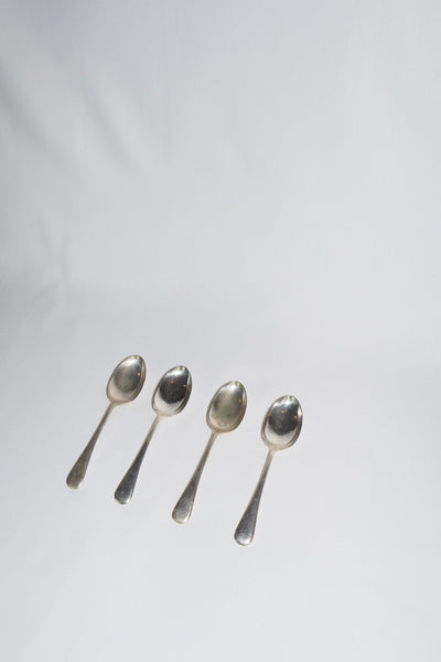 4 Vintage Silver Plate Spoons
