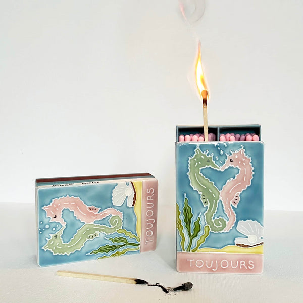 Toujours Ceramic Matchbox