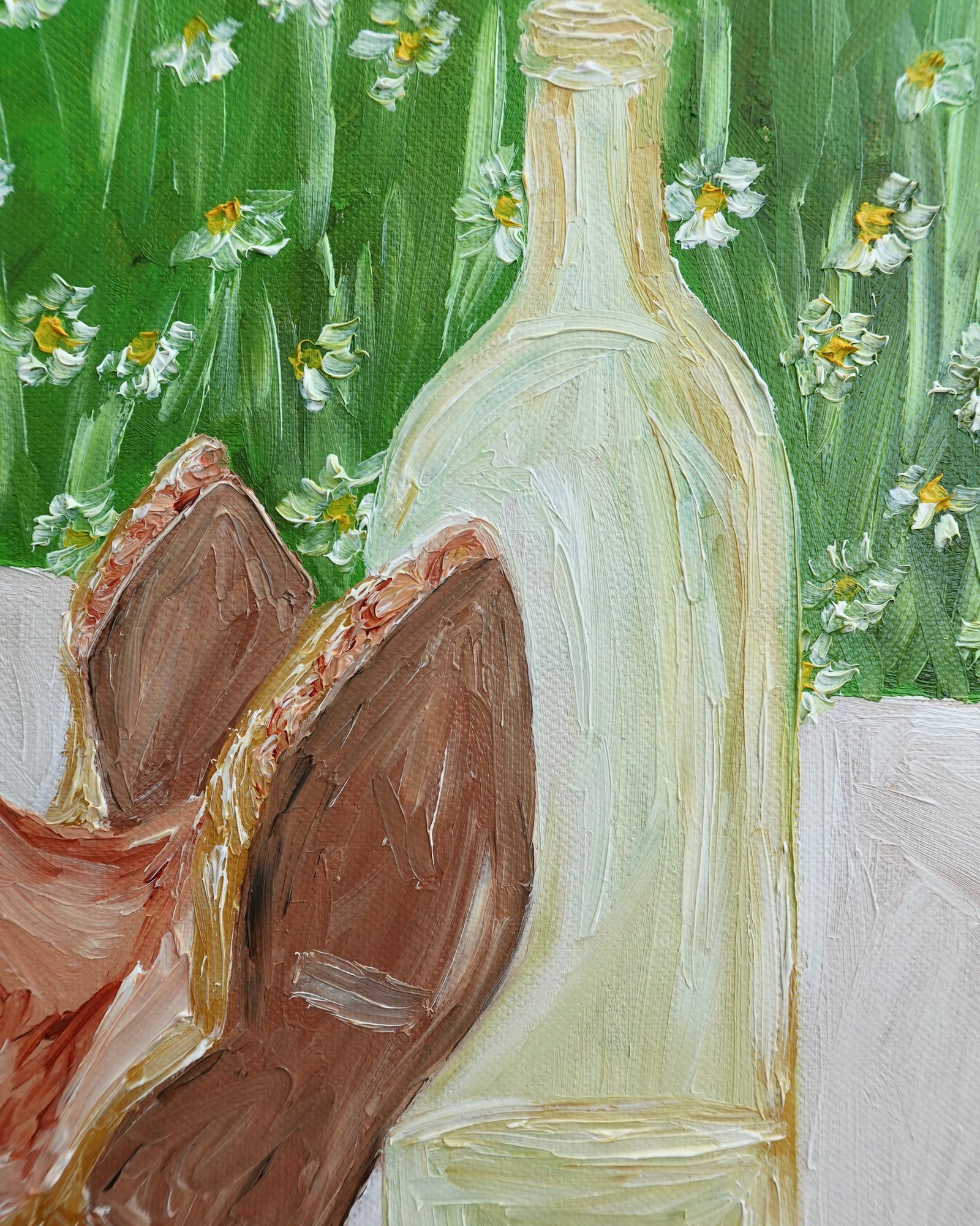 Us and The Birds I Painting