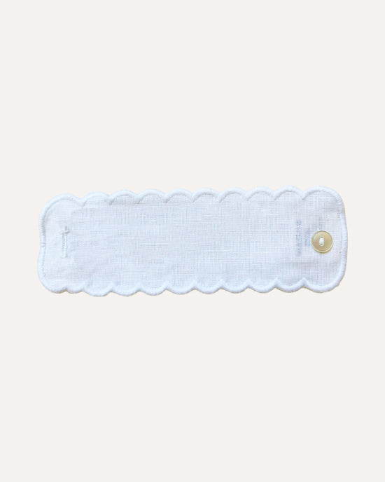 White Napkin Ring with White