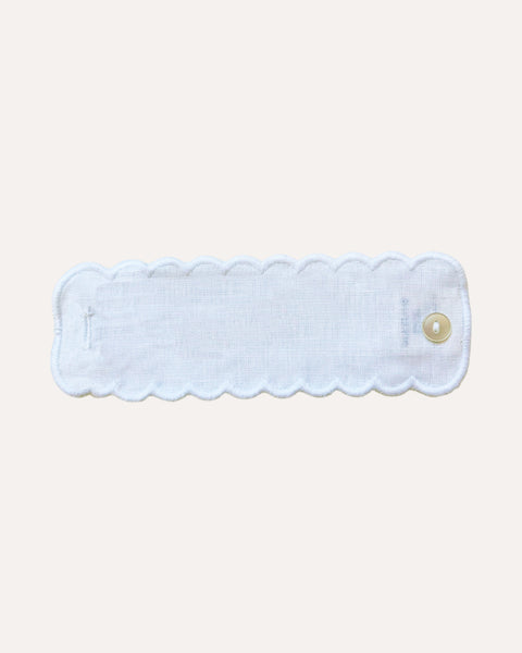 White Napkin Ring with White