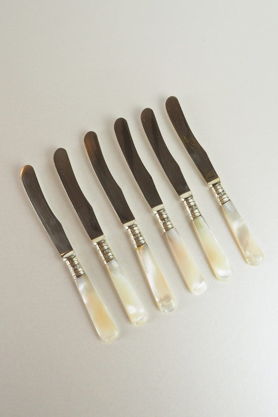 Antique Silver Butter Knives