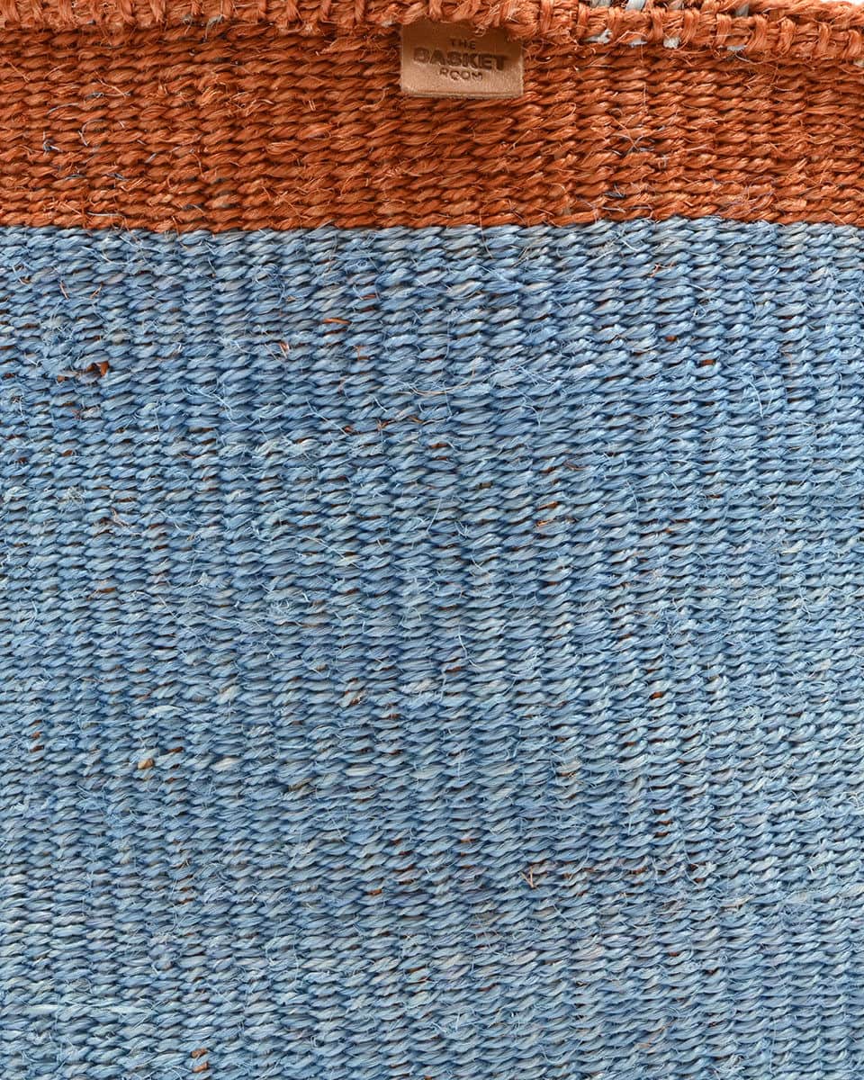 MFUPI: XL Orange & Blue Storage Basket