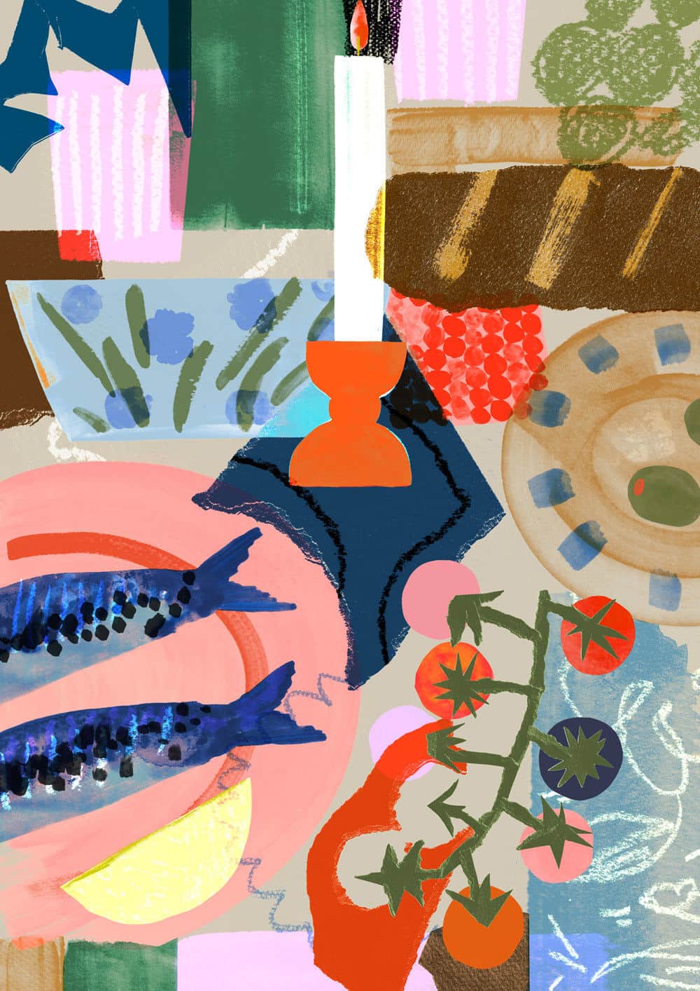 Friends To Feast Print