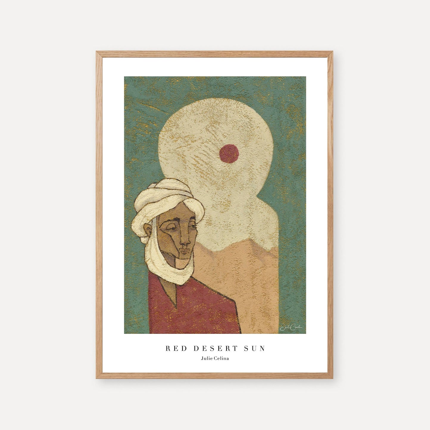 Red Desert Sun - Fine Art Print