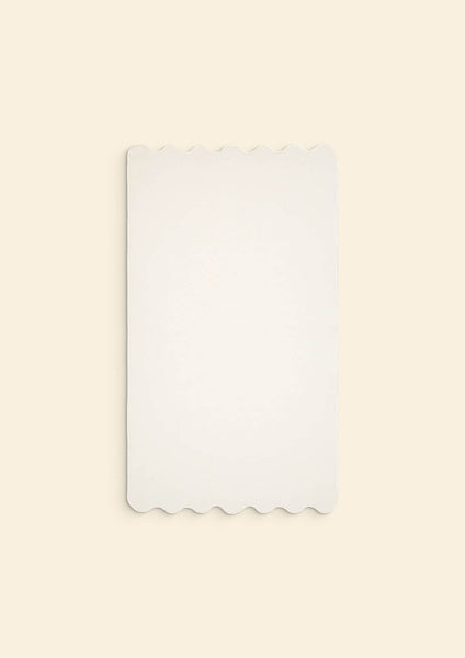 Ivory Cotton Wavy Bath Sheet