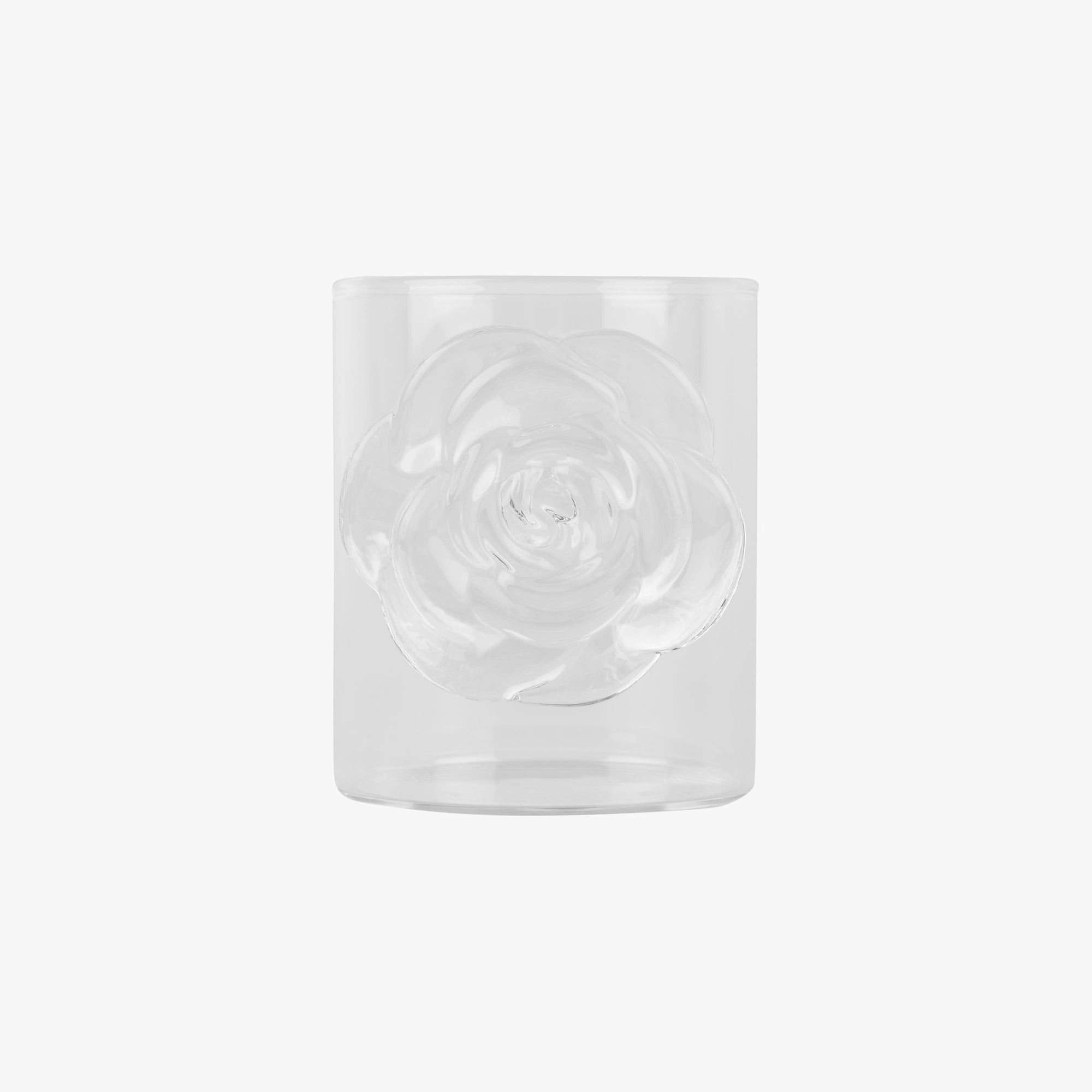 Rose Tumbler Clear