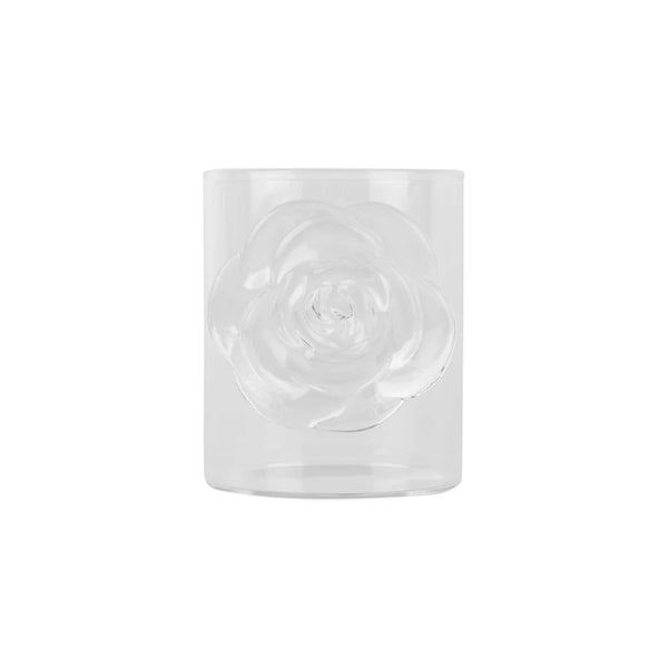 Rose Tumbler Clear