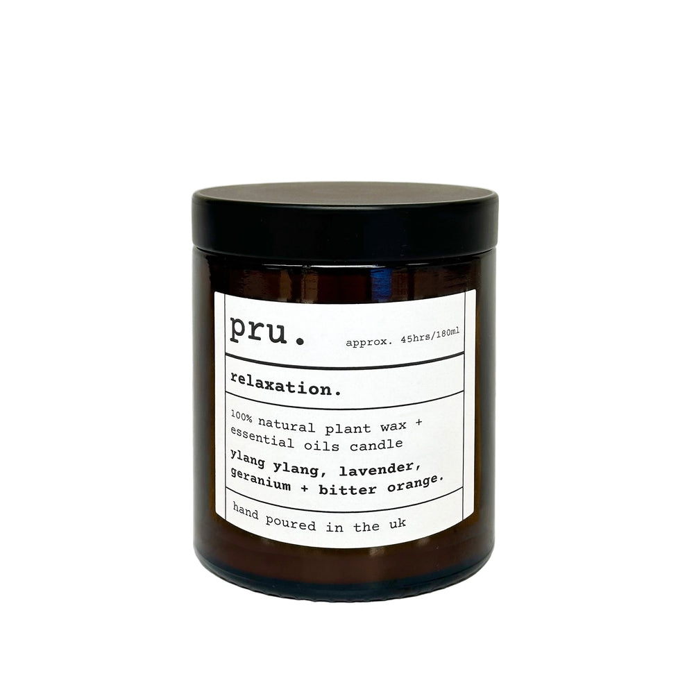 Apothecary 100% Essential Oil Massage Candle - Relaxation