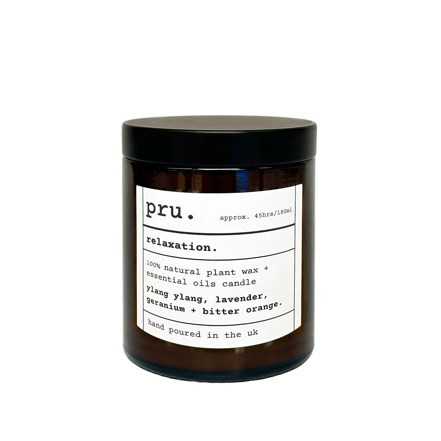 Apothecary 100% Essential Oil Massage Candle - Relaxation