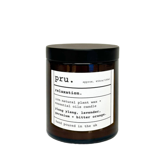 Apothecary 100% Essential Oil Massage Candle - Relaxation