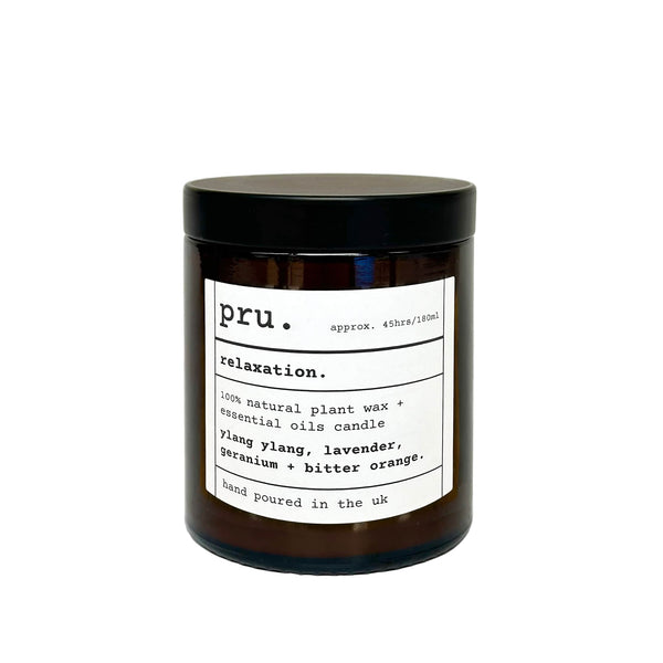 Apothecary 100% Essential Oil Massage Candle - Relaxation