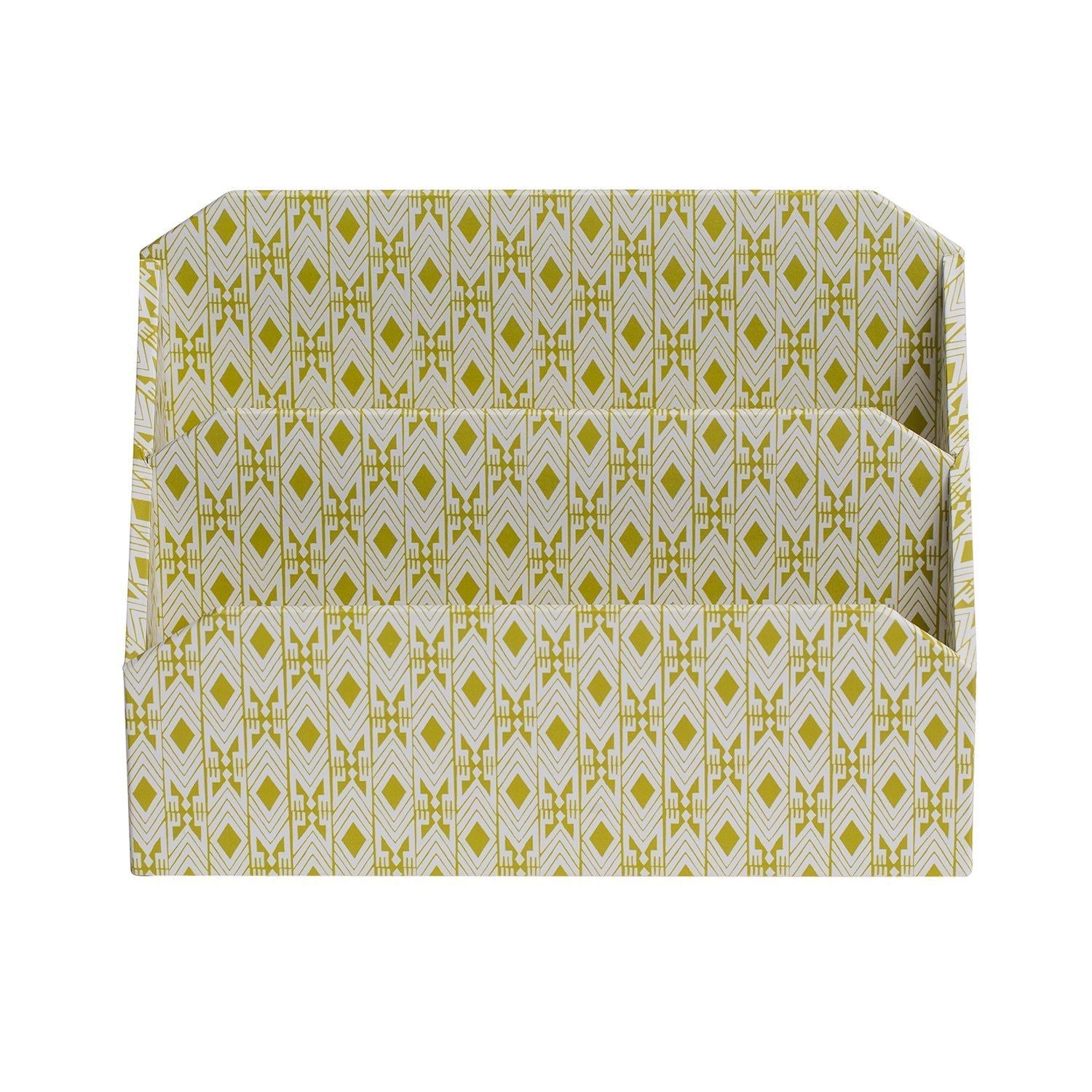 Tijan Maize Yellow Letter Rack